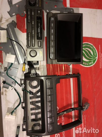 Голова, климат, консоль gx470 камера заднего вида