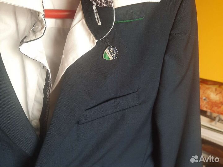 Пиджак и рубашка 116рост