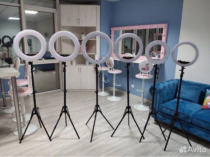 Кольцевые лампы от магазина