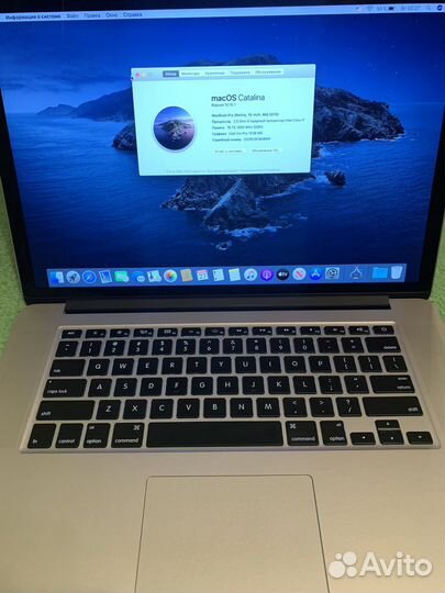 Кастомный Macbook pro 15 2015 16gb/ 1tb r9 видео