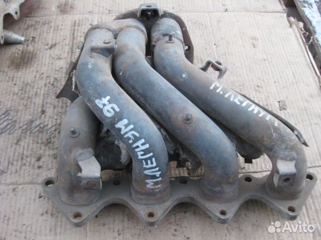 Коллектор выпускной Mitsubishi Legnum (96-02 года) EA1W, EA3W, EA4W, EA5W, EA7W, EC1W, EC3W, EC4W, E