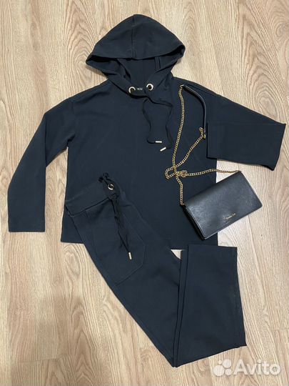 Костюм черный Massimo dutti S