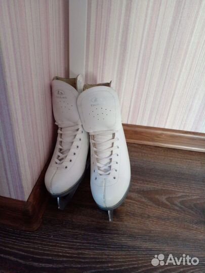 Коньки фигурные dagmar - white /sabrina botas р-37