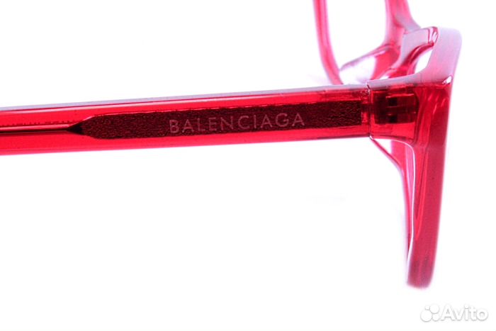 Женская оправа для очков Balenciaga red