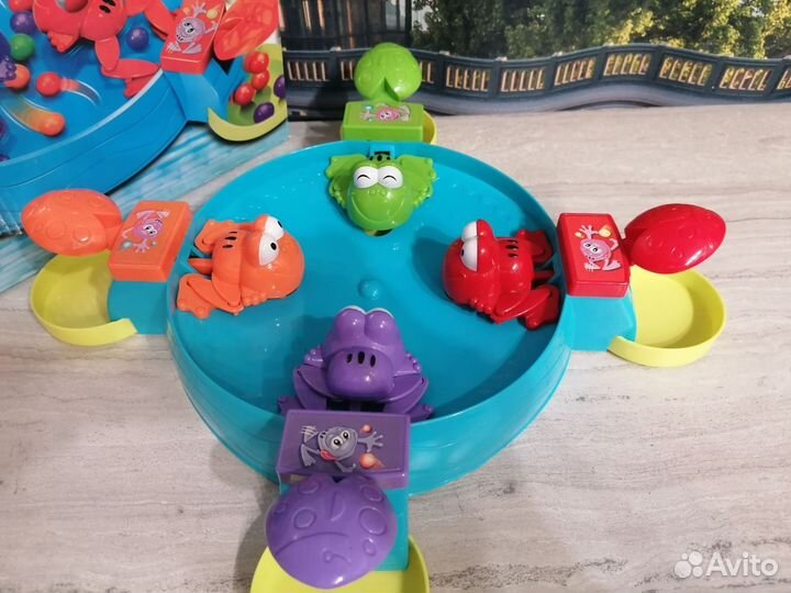 Игра развивающая Накорми лягушку