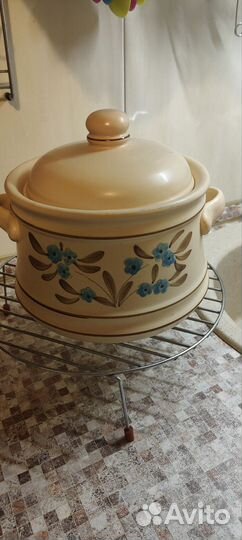 Югославская керамика: супница и чашка