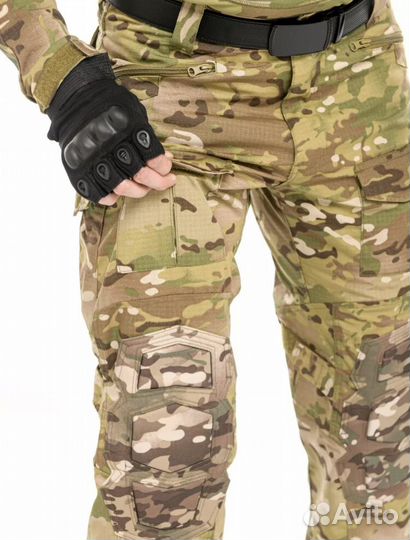 Костюм тактический штурмовой А6 с защитой новый