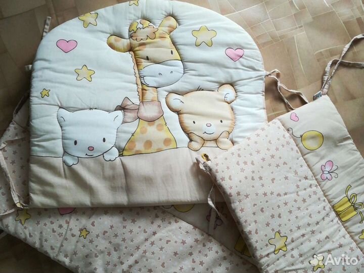 Бортики на детскую кроватку