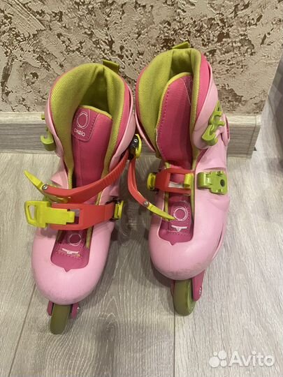 Роликовые коньки детские раздвижные