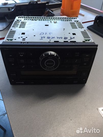 Ниссан Кашкай. Магнитола