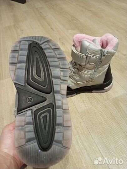 Ботинки зима для девочки 32