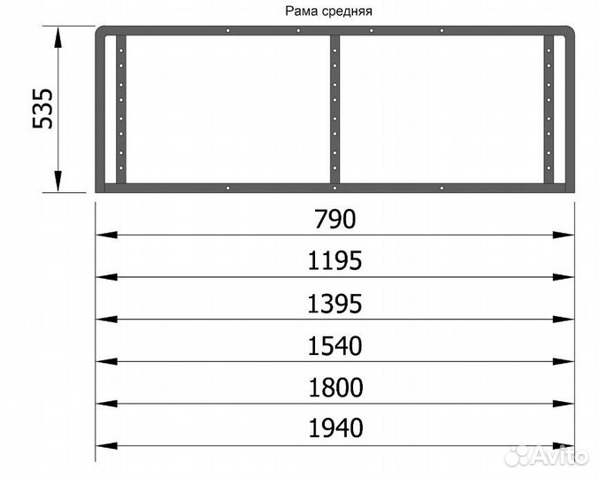 Аккордеон механизм трансформации дивана