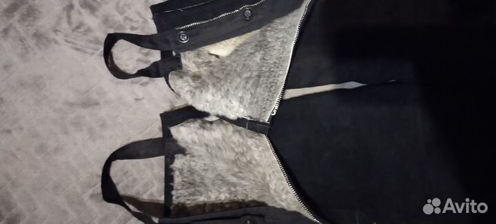 Меховые лётные нагольные ползунки ввс. р-р 48