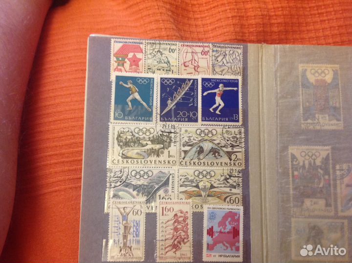 Почтовые Марки -1962-1970 -спорт