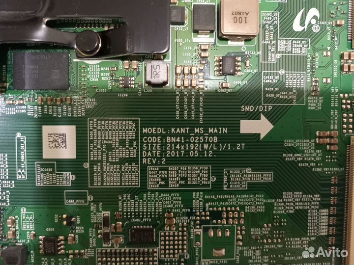 Разбор Samsung UE55MU7000U