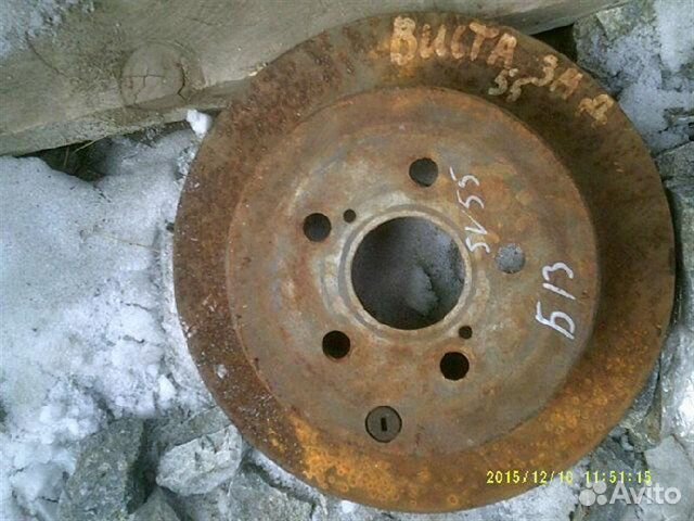 Тормозной диск передний Toyota Vista SV50 3S-FSE