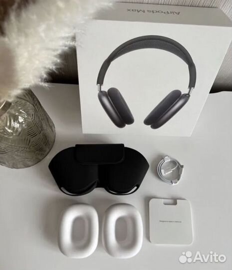 AirPods Max алюминий + гироскоп platinum