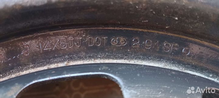 Стальные диски r14