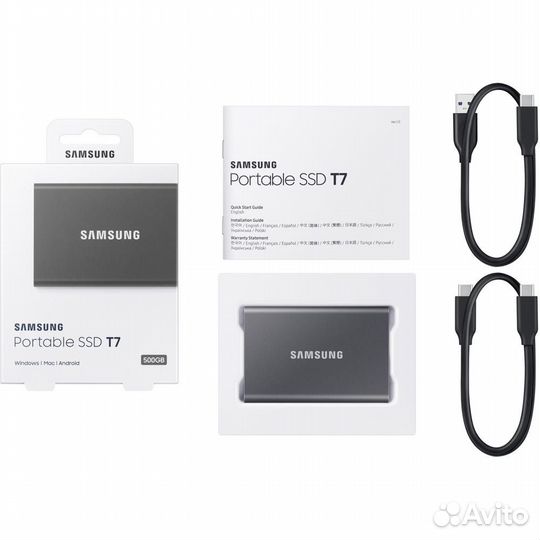 Внешний SSD-накопитель 500Gb Samsung T7 #318239