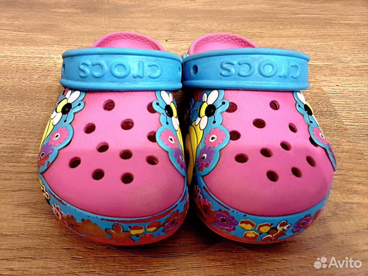 Сабо crocs для девочки c8