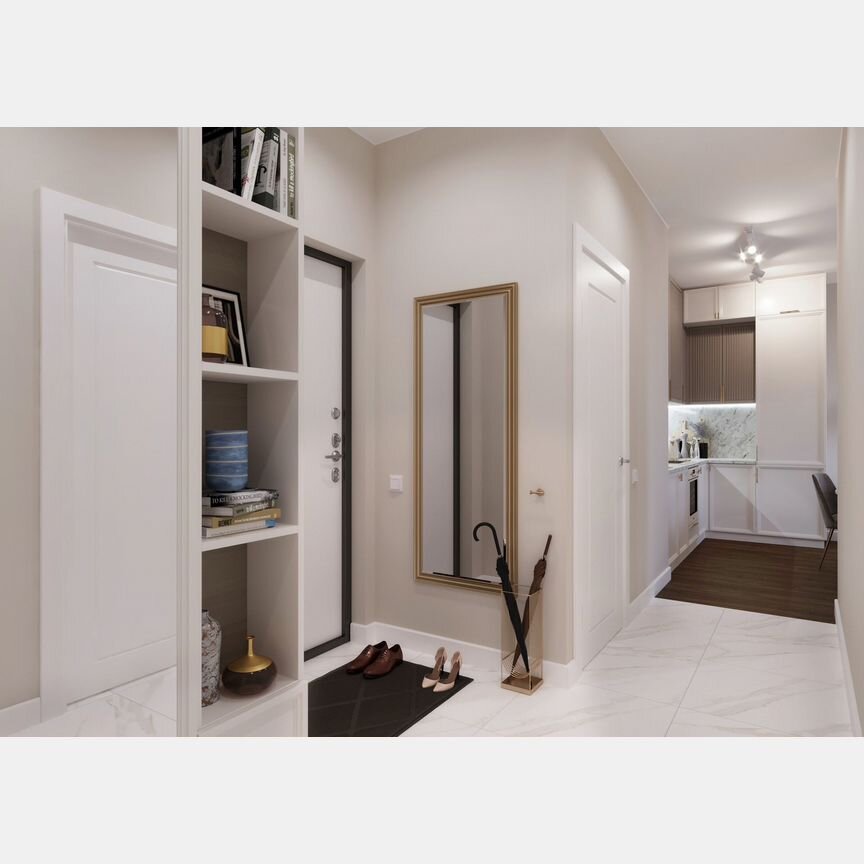 3-к. квартира, 78,4 м², 18/22 эт.