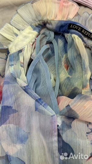 Платье женское летнее шифоновое love republic 42