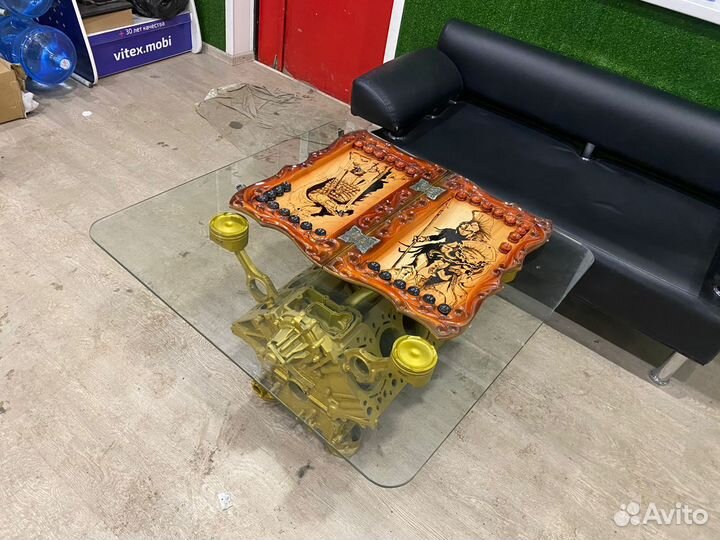 Изготовление и продажа стол из двигателя