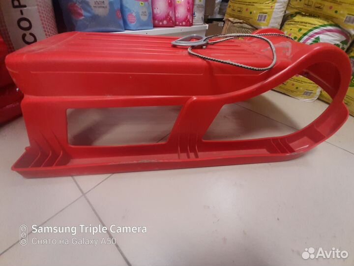 Сани пластиковые детские