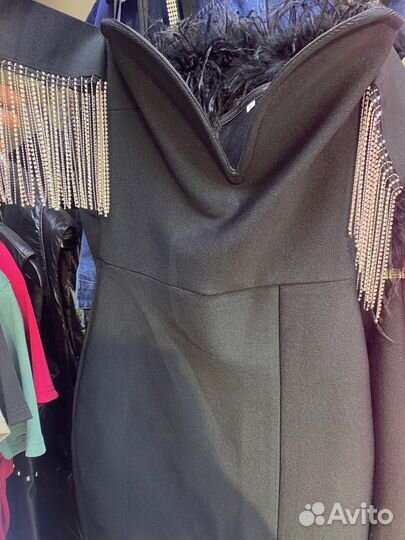 Платье на вечер бандажное