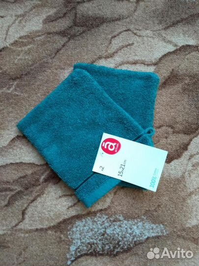 Мочалка - варежка новая
