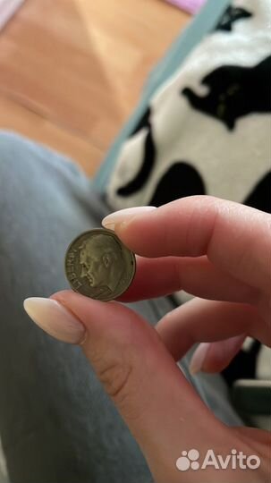 Монета Liberty quarter dollar 1970 года