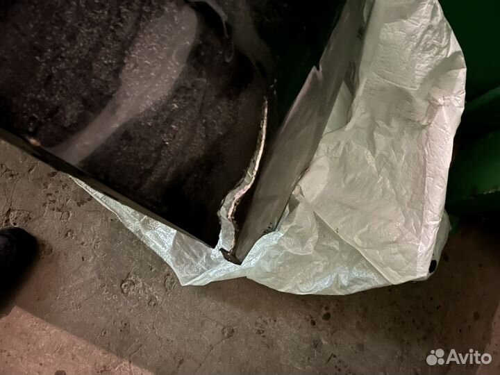 Задний бампер на honda civic 4d