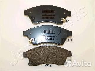 Колодки торм.диск. Opel Astra J paw12af Japanparts