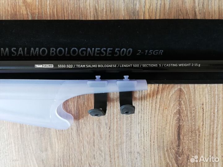 Удилище с кольцами team salmo bolognese 5.00