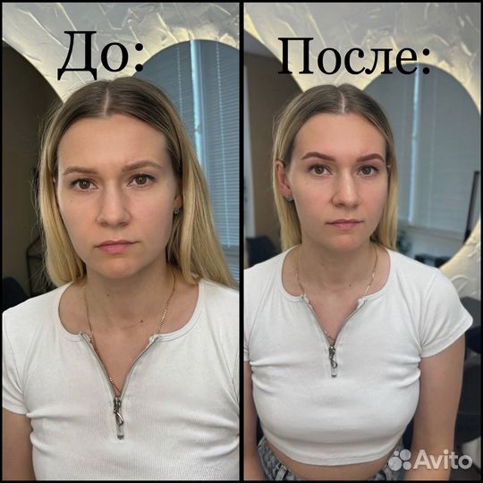 Модель на брови