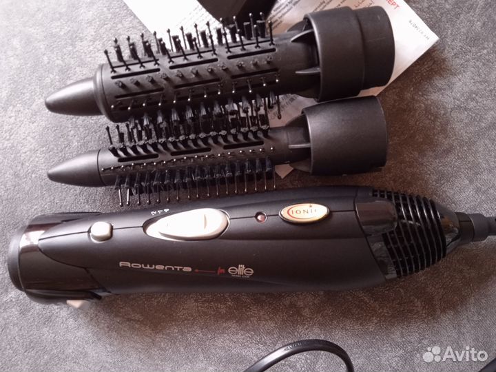 Фен щетка rowenta