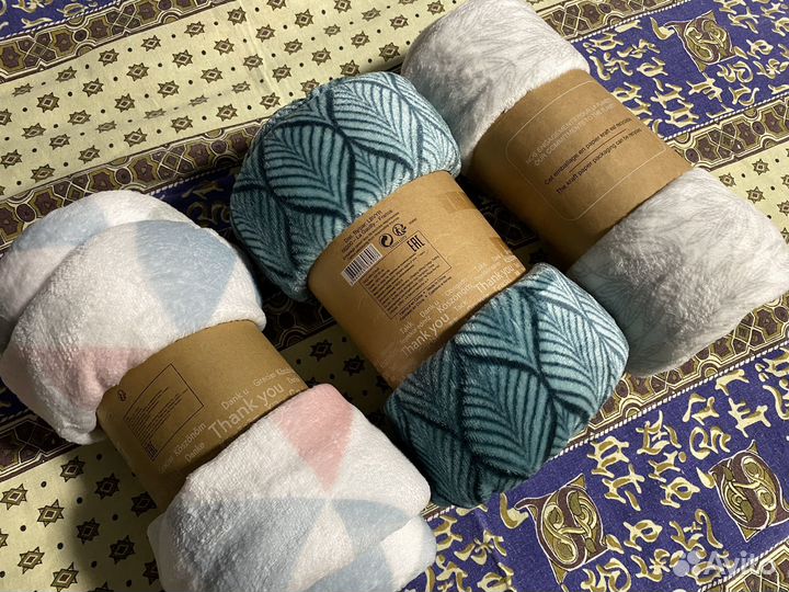 Плед флисовый