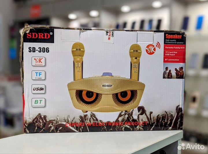 Беспроводная караоке система sdrd SD-306