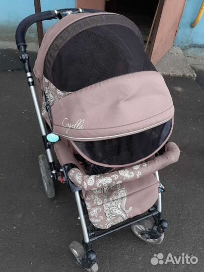 Прогулочная коляска capella S-803WF Сибирь