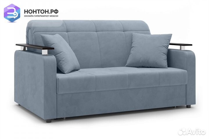 Диван аккордеон Остин светло-серый