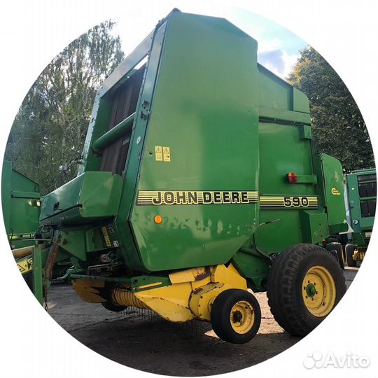 Пресс-подборщик John Deere 590, 1996