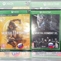 Игры Mortal Kombat XL и 11 на диске Xbox One