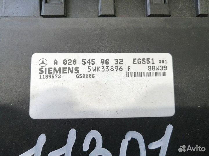 Блок управления АКПП Mercedes W208 CLK EGS51