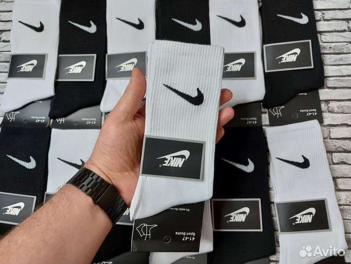 Носки nike высокие