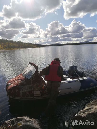 Комплект. Лодка+мотор