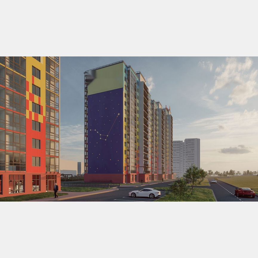 Квартира-студия, 31,5 м², 6/15 эт.