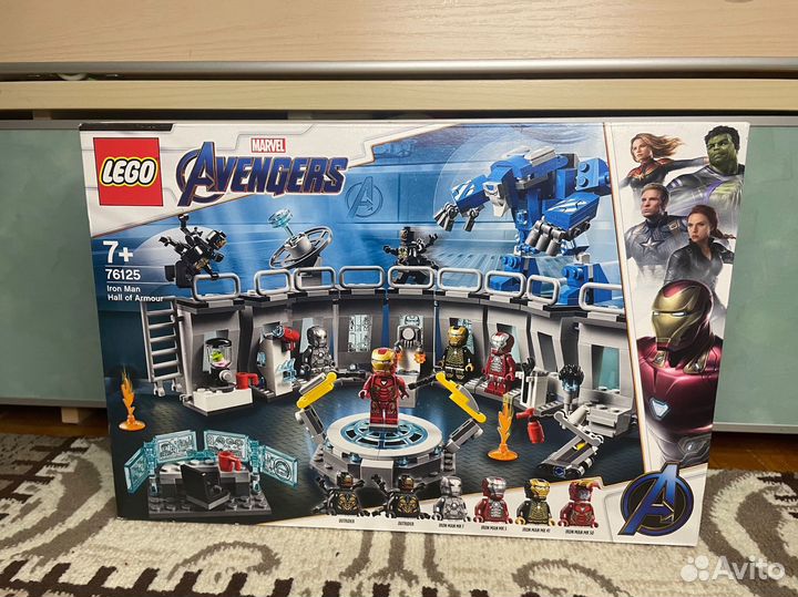 Новый Lego Marvel 76125 Лаборатория
