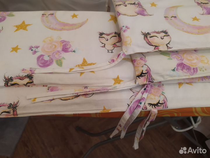 Бортики в детскую кроватку