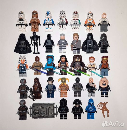 Lego Star Wars minifigures