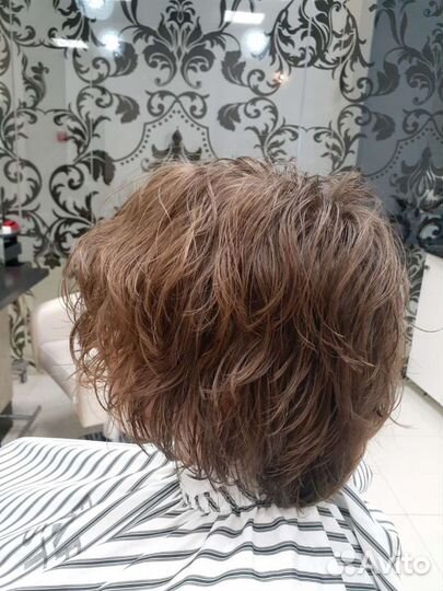 Химическая завивка волос, карвинг,долговременная у